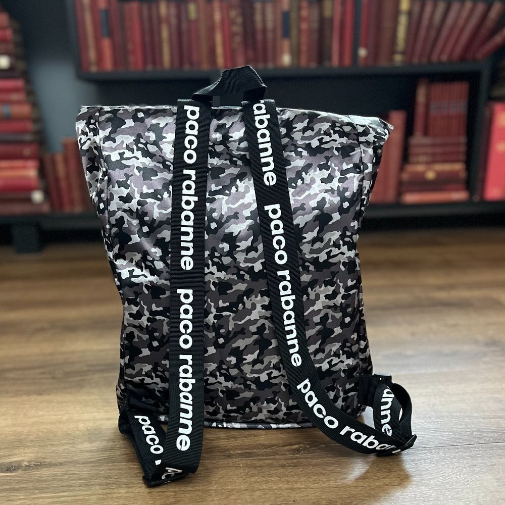 Paco Rabanne Camo Front Flap Backpack